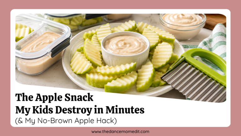 How I Keep Apple Slices Fresh All Week + The Dip My Kids Are Obsessed With