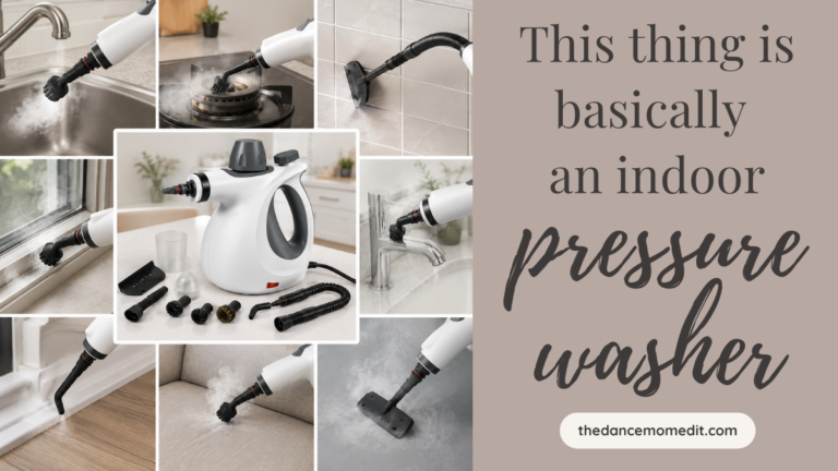 I Bought a Handheld Steam Cleaner and Now I Have No Personality Left (Just Clean Grout)